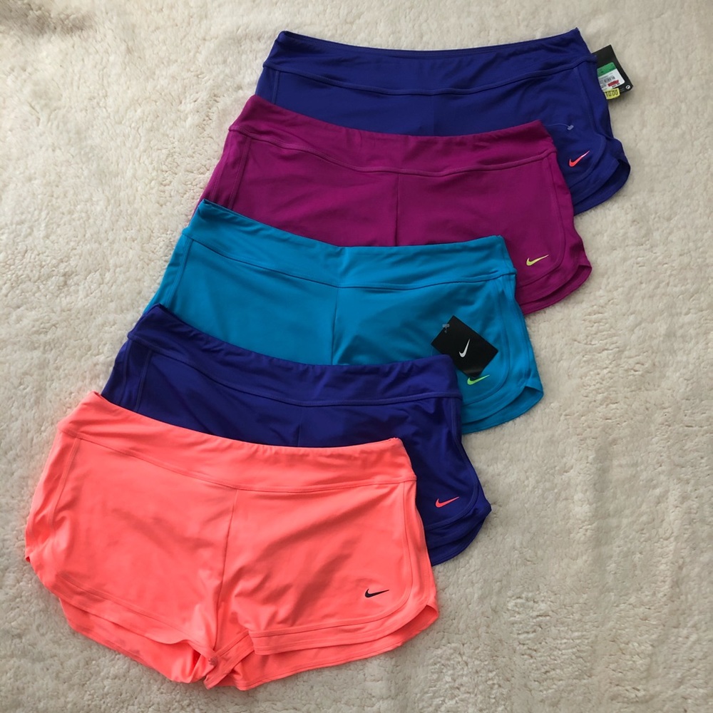 5 pairs of Nike shorts